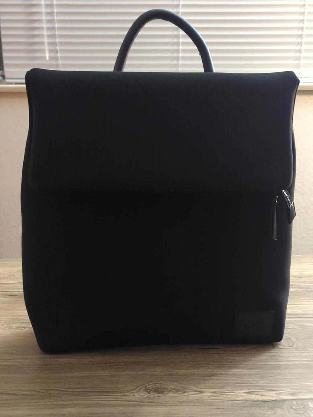 DKNY Black Backpack - Minimalist Design